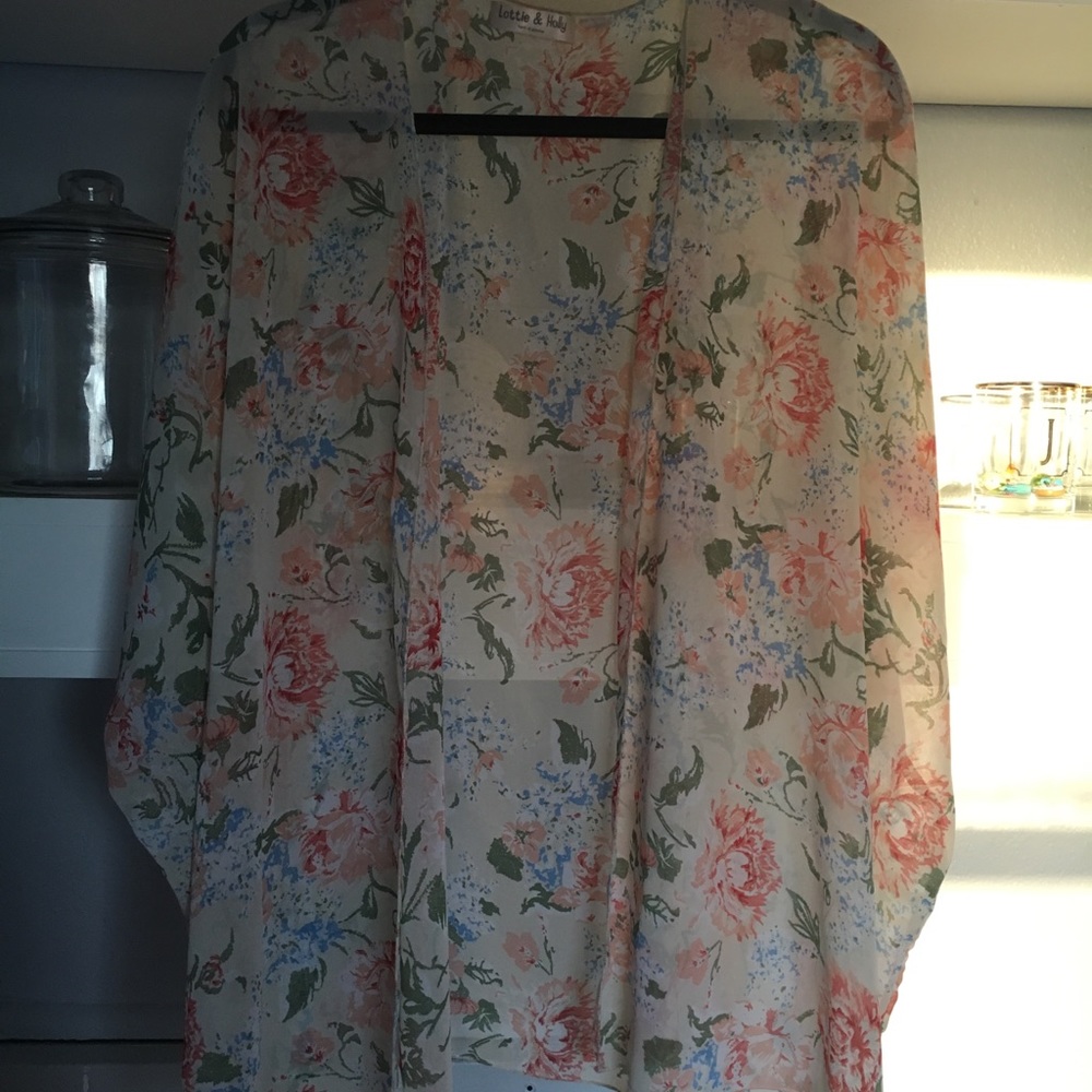 Floral kimono
